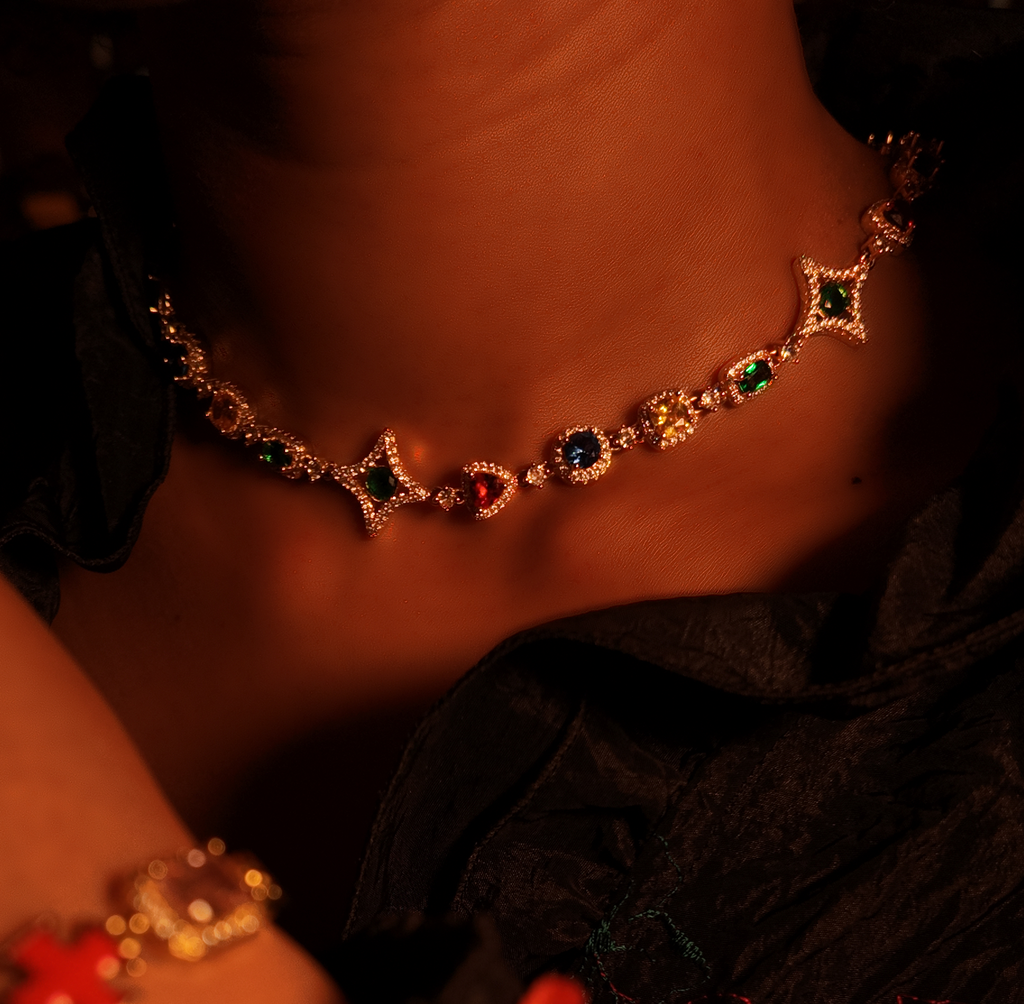 Aurora Gemstone Chain