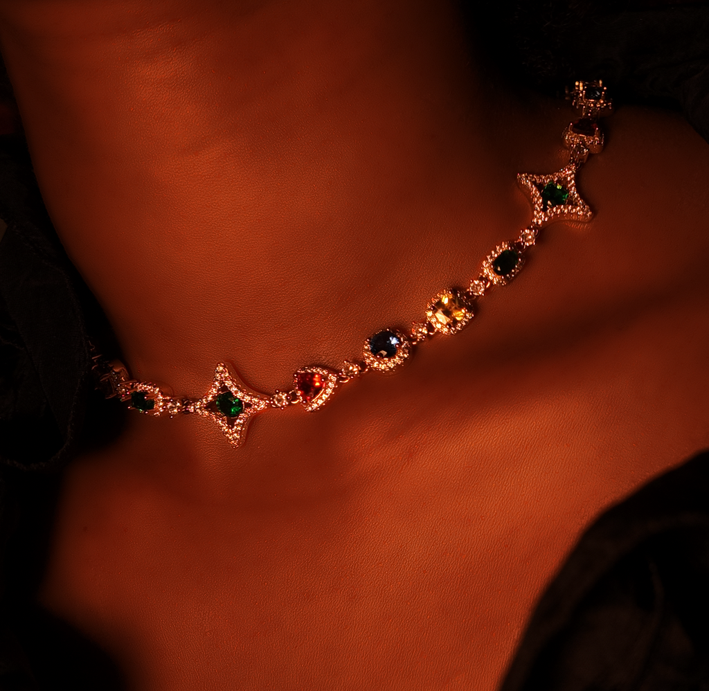 Aurora Gemstone Chain